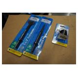 Grey Pneumatic 1-1/2" Flat Chisel, Tapered Punch & Spring Retainer CH198