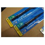 Grey Pneumatic 1-1/2" Flat Chisel, Tapered Punch & Spring Retainer CH198