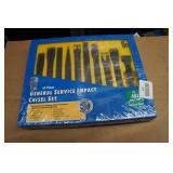 Grey Pneumatic General Service Impact Chisel Set