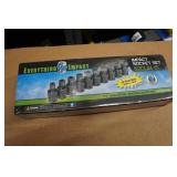 Grey Pneumatic 3/8" Drive 10-Piece Metric Universal Impact Set