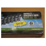 Grey Pneumatic 3/8" Drive 10-Piece Metric Universal Impact Set