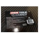 OEM Tools 64-Piece 1/4" Drive Mechanics Set - 23997