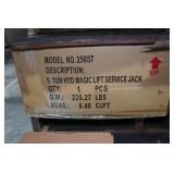 Omega Lift 25057 5-Ton Hydraulic Magic Lift Service Jack