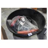 Bon Rubber Utility Tub with Buckle Boots-  Size 14