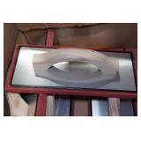 Bon 12"x5" Aluminum Back Red Rubber Floats
