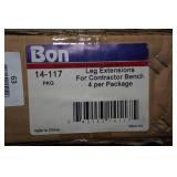*4* Bon 14-117 Leg Extensions for Contractor