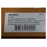 Aurora Grease Control Valve with 6" Steel Extender & Coupler