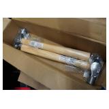 *4* Aurora 24oz Ball Peen Hammers