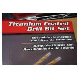 Tekz Titanium Coated Drill Bit Set