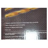 Tekz Titanium Coated Drill Bit Set
