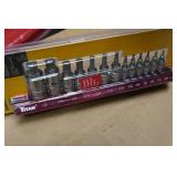 Titan 13-Piece SAE Hex Bit Socket Set