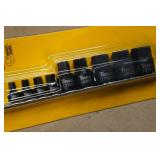 Titan 9-Piece Stubby Metric Hex Bit Socket Set