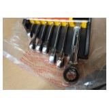 Titan 7-Piece Metric Ratcheting Combo Wrench Set