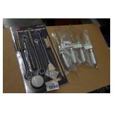 ATD Paint Sprayer Cleaning Kit and Narrow Needle Nose Adapters