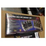 ATD 32 Piece Master Hex Bit Socket Set and 13 Piece Extra Long Star Bit Set