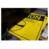 Safety Glasses, Goggles, and Warning Signs