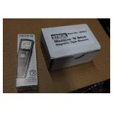 Pocket Magnifier Flashlights and Magnetic Tape Measure