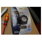 Night Stick Headlamp, Wera Ratchet, Insulated Screwdriver