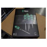 Wera 334/6 6 Piece Screwdriver Kit with Rack