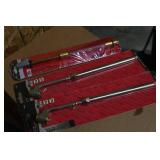 *2- Milton 10-160 PSI Service Gages, 12" Dual-Head Air Chuck