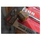 *2- Milton 10-160 PSI Service Gages, 12" Dual-Head Air Chuck