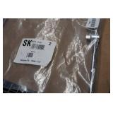 Assorted S-K Tools - Ratchet, Adjustable Wrench, Sliding T-Handle