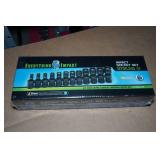 Grey Pneumatic 12-Piece 1/4" Drive Metric Magnetic Impact Socket Set