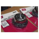*2* Lisle 2-1/2" Wire Cup Brushes
