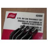 Lisle 5-Piece Air Line Disconnect Set