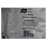 *8* Lisle 4" Plastic Creeper Wheels