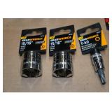 Assorted GearWrench Sockets