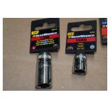 Assorted GearWrench Sockets