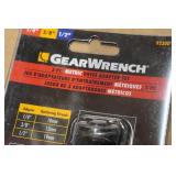 GearWrench 3-Piece Metric Drive Adapter Set and Ratcheting Wrenches