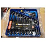 GearWrench 12-Piece Metric Ratcheting Wrench Set