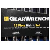 GearWrench 12-Piece Metric Ratcheting Wrench Set