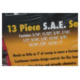 GearWrench 13-Piece SAE Flex Head Ratcheting Wrench Set