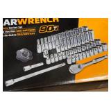 GearWrench 51-Piece SAE/Metric Socket Set - 1/4" Drive - 90T