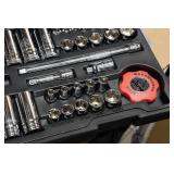 GearWrench 51-Piece SAE/Metric Socket Set - 1/4" Drive - 120XP