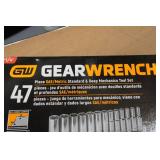 GearWrench 47-Piece 1/4" Drive SAE/Metric Standard & Deep Mechanics Tool Set