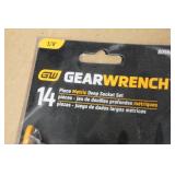 GearWrench 14-Piece 3/8" Drive Metric Deep Socket Set