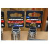 Assorted GearWrench Sockets and Deep Sockets