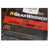 GearWrench 1/2" Drive 3-Piece Wobble Extension Set