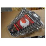 GearWrench 15-Piece SAE Long Fixed Combination Wrench Set