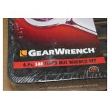 GearWrench 6-Piece SAE Flare Nut Wrench Set