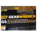 GearWrench 44-Piece 3/8" Drive SAE/Metric Standard & Deep Impact Socket Set