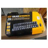 GearWrench 29-Piece 3/8" Drive Metric Standard & Deep Impact Socket Set