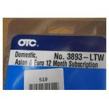 OTC Domestic, Asian & European Software 12 Month Security Card