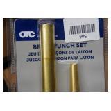 OTC Brass Punch Set