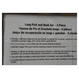 *5* OTC 8263 4 Piece Long Pick and Hook Sets