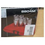 Sunex 8804M 1/2" Drive Metric 4 Piece Stud Puller Set